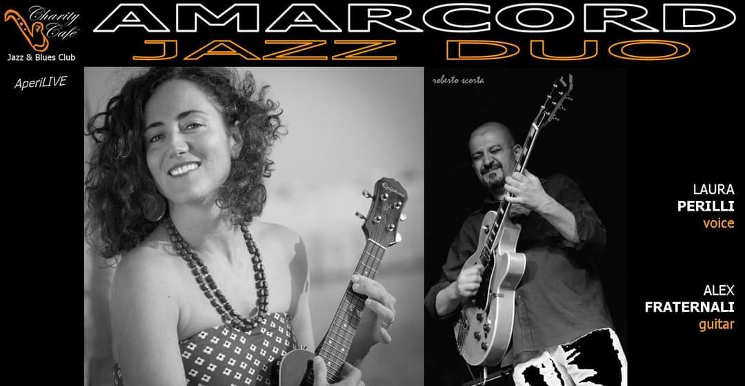charityclub's tweet photo. #SundayLIVE con:
AMARCORD JAZZ DUO
i grandi successi del songbook americano, da Gershwin a Porter alla bossanova di Antonio Carlos Jobim
#AperiLIVE
#OpenBuffet h 18:30
#LiveMusic h 19:00
https://t.co/Nw09BTjm8T
---
#CharityCafè
#Jazz & #Blues #Club
https://t.co/8RVSboPDdS https://t.co/f8PVKRoYQO