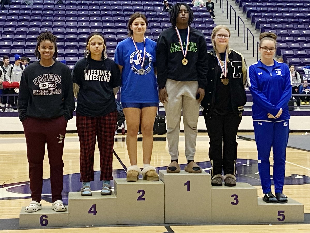 KISD Sports (@killeenisd_) on Twitter photo WRESTLING: At regional meets Friday and Saturday, 20 <a href="/KilleenISD_/">KISD Sports</a> athletes advanced to the UIL State Championships. Among them were six individual regional champions. Plus, the Harker Heights Lady Knights repeated as team champ.
Read more➡️tinyurl.com/3f3kbee7 #WeAreKISD WRESTLING: At regional meets Friday and Saturday, 20 <a href="/KilleenISD_/">KISD Sports</a> athletes advanced to the UIL State Championships. Among them were six individual regional champions. Plus, the Harker Heights Lady Knights repeated as team champ.
Read more➡️tinyurl.com/3f3kbee7 #WeAreKISD