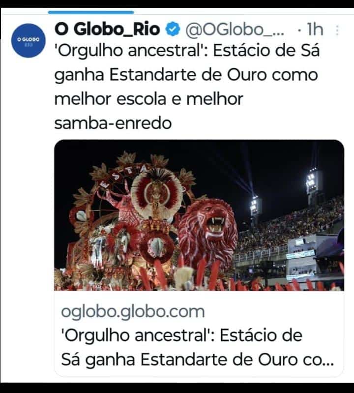 Amor pela minha escola,eu nasci no berço do samba ❤️