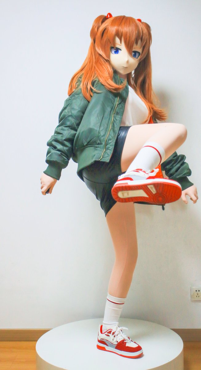 zero994300060's tweet photo. 祝大家新年快乐！霉运退散！
 #着ぐるみ #kigurumi #kig #AsukaLangley #EVANGELION #cosplay https://t.co/sx2QanX0zk