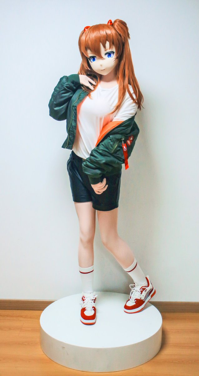 zero994300060's tweet photo. 祝大家新年快乐！霉运退散！
 #着ぐるみ #kigurumi #kig #AsukaLangley #EVANGELION #cosplay https://t.co/sx2QanX0zk