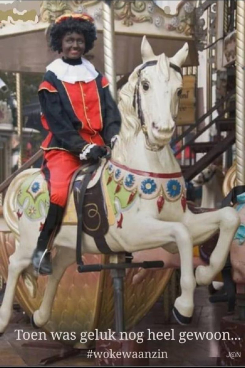 Toen was geluk nog heel gewoon .. 

#WokeWaanzin