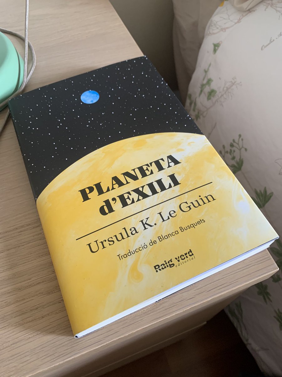 Ja a la tauleta de nit @Raig_Verd #ursulakleguin