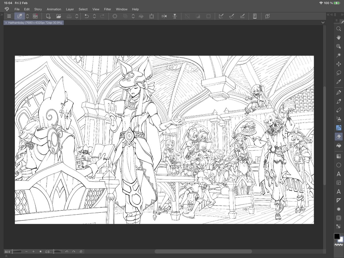 Some wips of this long journey~ 