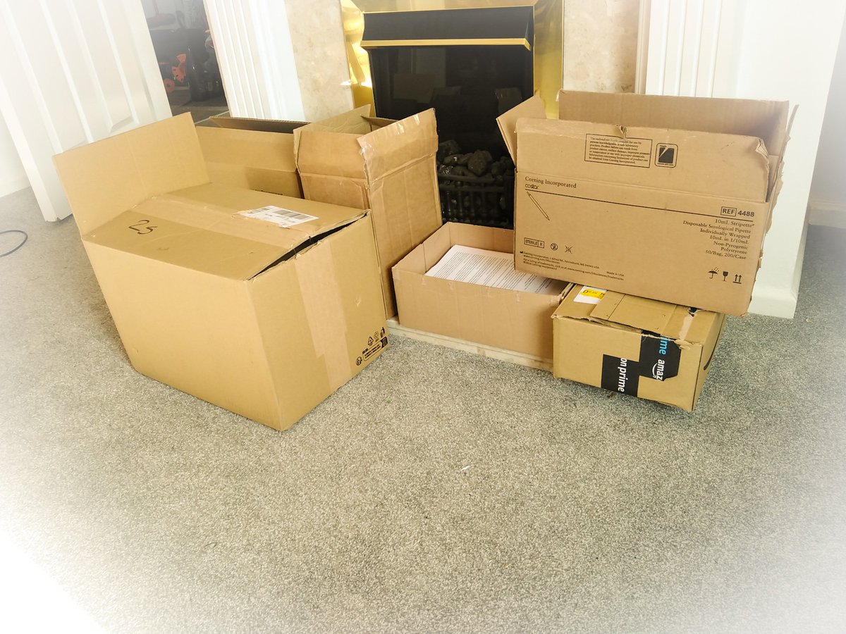 All my sets of <a href="/CellBioGames/">CellBiologyGames</a> #CellSurvival #outreach game packs are now (nearly) ready to post from #Oxford to their final #schools for #BSW2024! Look out #Dundee, #Yarm, #Morpeth and more(peth)!

Thanks once again to <a href="/BiochemSoc/">Biochemical Society</a> for the funding which made this possible.