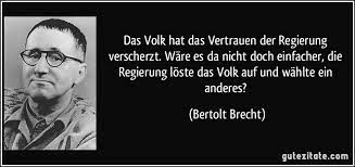 Gestern war der 126. Geburtstag von #BertoldBrecht. Dass sein 'Scherz' mal Realität werden wird, hätte er wohl nicht gedacht. #Migrationswahnsinn #Einbürgerungswahnsinn #Einwanderungsland #Auswanderungsland #Goldstücke #Bereicherung #Fachkräfte