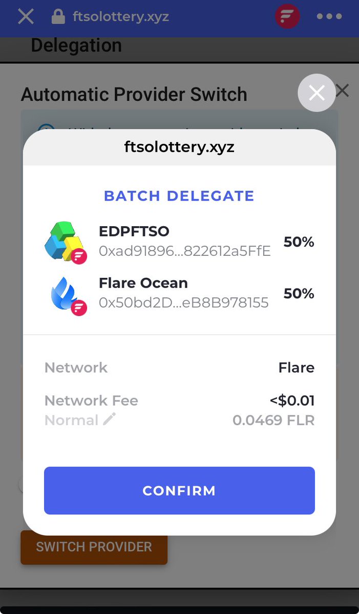 ftsolottery's tweet photo. So you are also profit-oriented and have to live with a moral conflict as long as they are there.

For those who cannot, we also have the option to choose the best listed FTSOs.

FTSOLottery specializes in maximizing FLR rewards for our users (which results in increasing FlareDrops).