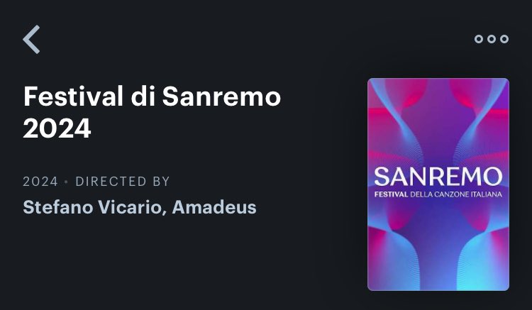 mmastervmind's tweet photo. io lo faccio
thread recensioni più belle sul festival di sanremo 2024 !!!!! https://t.co/iWUqr9qp78