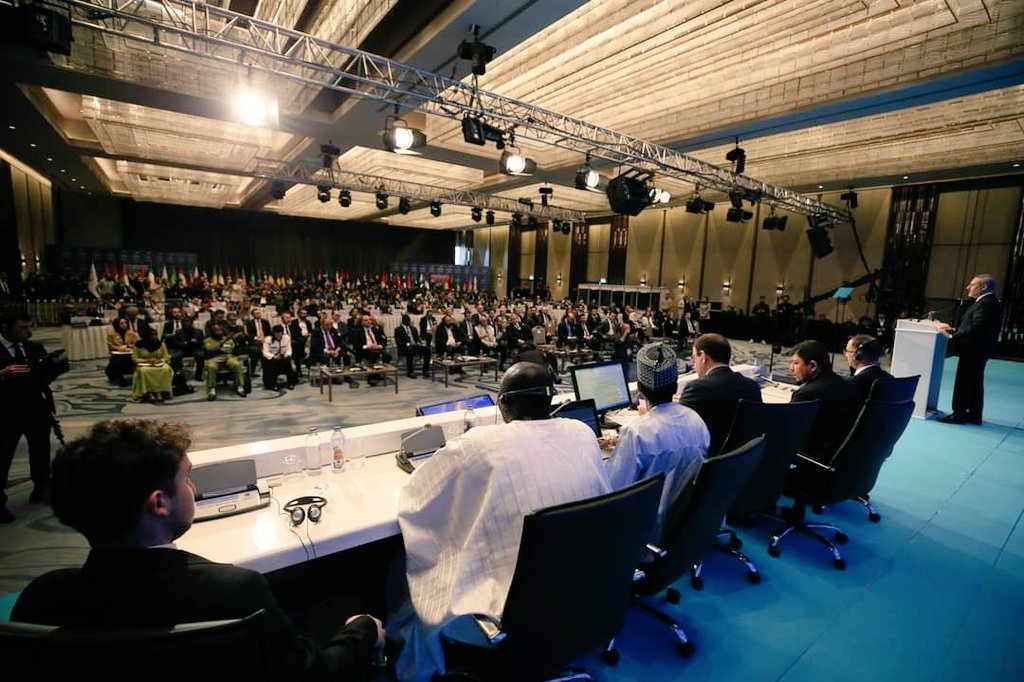 BaksBadjie's tweet photo. Called on Gov'ts of OIC to engage & invest more in young people's education, skills dev'ment & economic empowment in order to take them & their families out of poverty, & prevent youths from being used as elements to promote violence & extremism.
#5thGA #IslamicCoYouthForum ๐น๐ท https://t.co/6ReZa55tNa