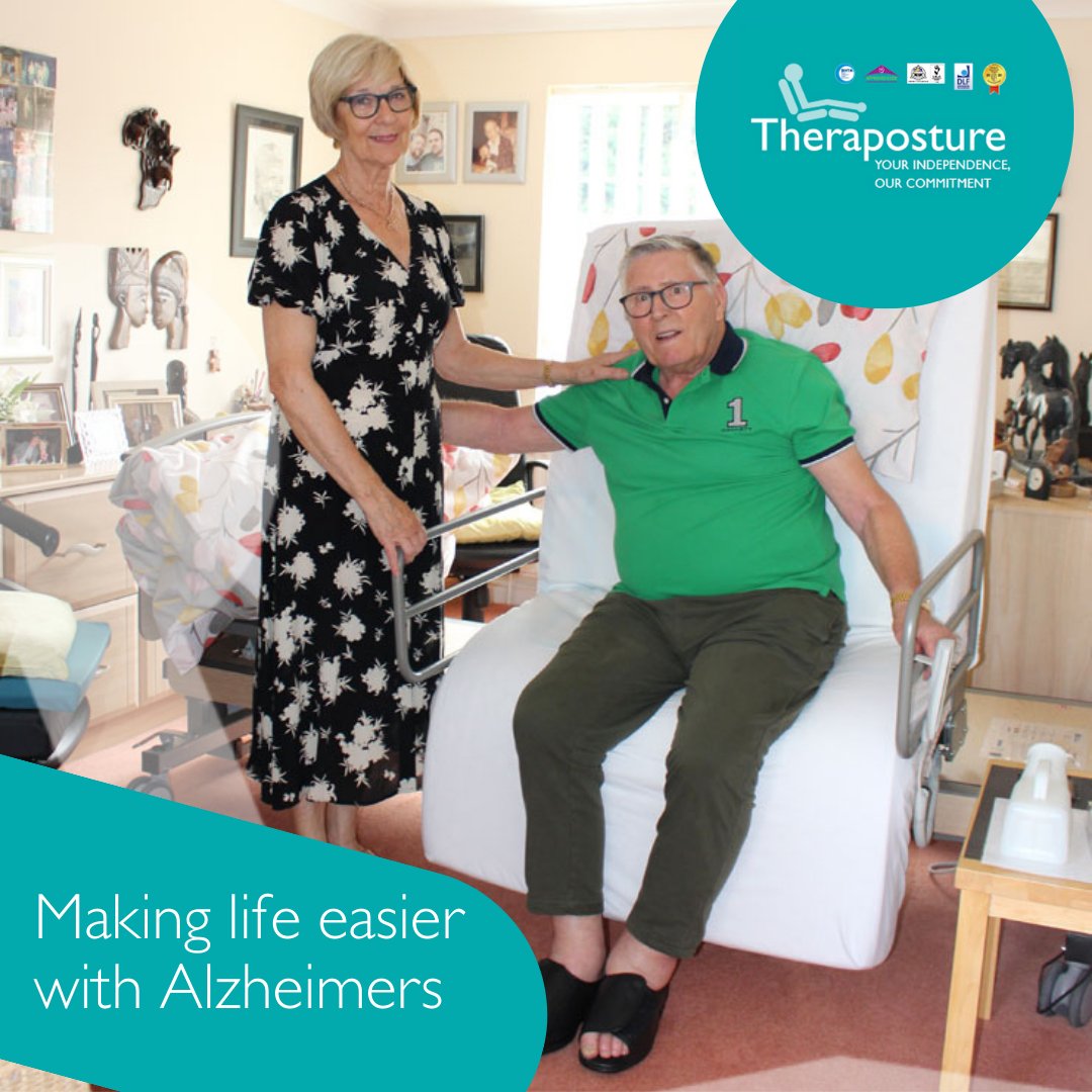Theraposture's tweet photo. Alzheimer’s is the most common type of Dementia and affects almost 500,000 people in the UK. Individuals who have Alzheimer’s can enjoy a better quality of life with a Theraposture motorised bed.
👉 https://t.co/bRDeskdWGJ
#Alzheimers #Theraposture #RotatingBed #LegLifter https://t.co/FbwZJ0p53z