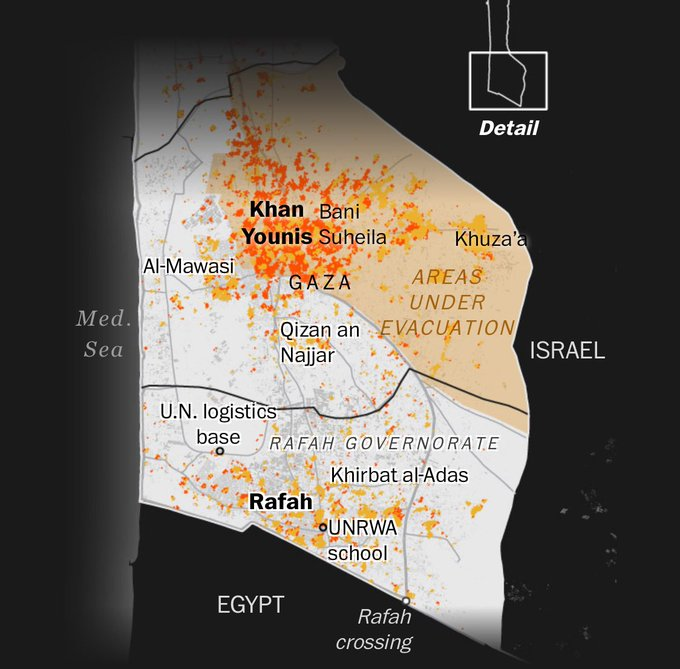 Vamos con un reporte sobre la situación en Gaza en la instancia previa al asalto a Rafah en lo que se supone es la fase final de la operación para terminar con la amenaza de Gaza. Hay muchos factores que van a incidir en la campaña militar en los próximos días