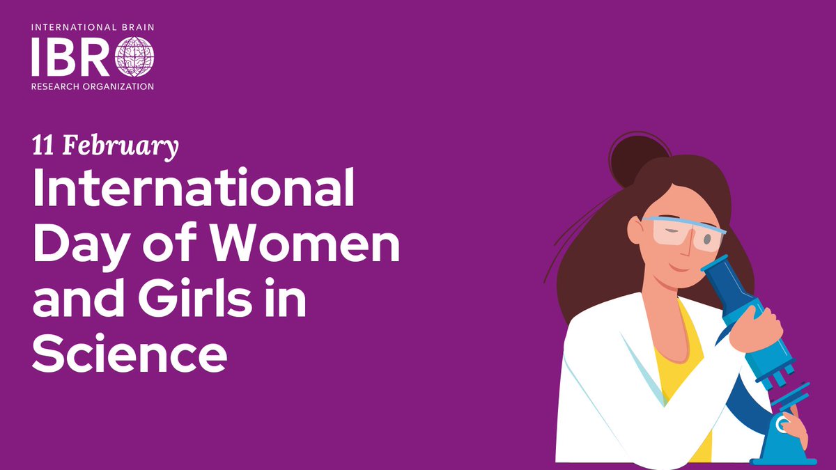 Today, 11 Feb, on the International Day of Women and Girls in Science, IBRO reconfirms its firm commitment to #gender #diversity and #equity in #neuroscience. 👉 Read more about the DEI projects we support: ow.ly/nnaJ50QxbNA @TheBaleLab @rachaeldangare1 @ElfarrashSara