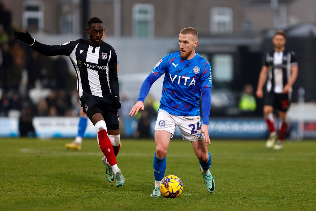 ⚽ + 🅰️  v Doncaster
⚽ + MOTM v Harrogate 
🅰️ v Grimsby

Different class 🍋 

#StockportCounty