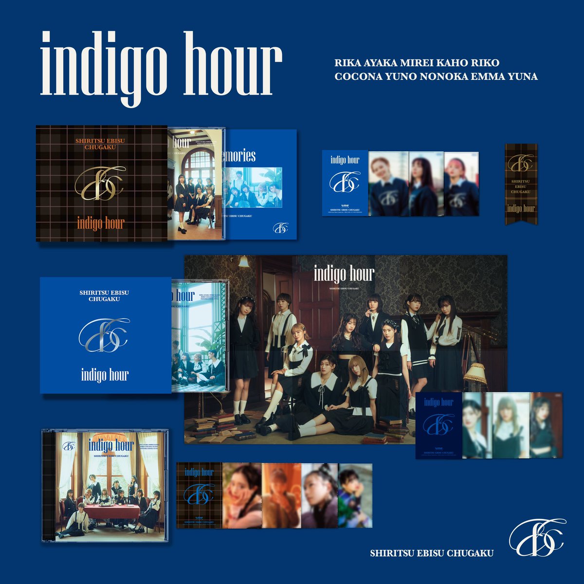 ┈┈ 2月28日発売！ 8枚目アルバム「indigo hour」 ジャケット写真と