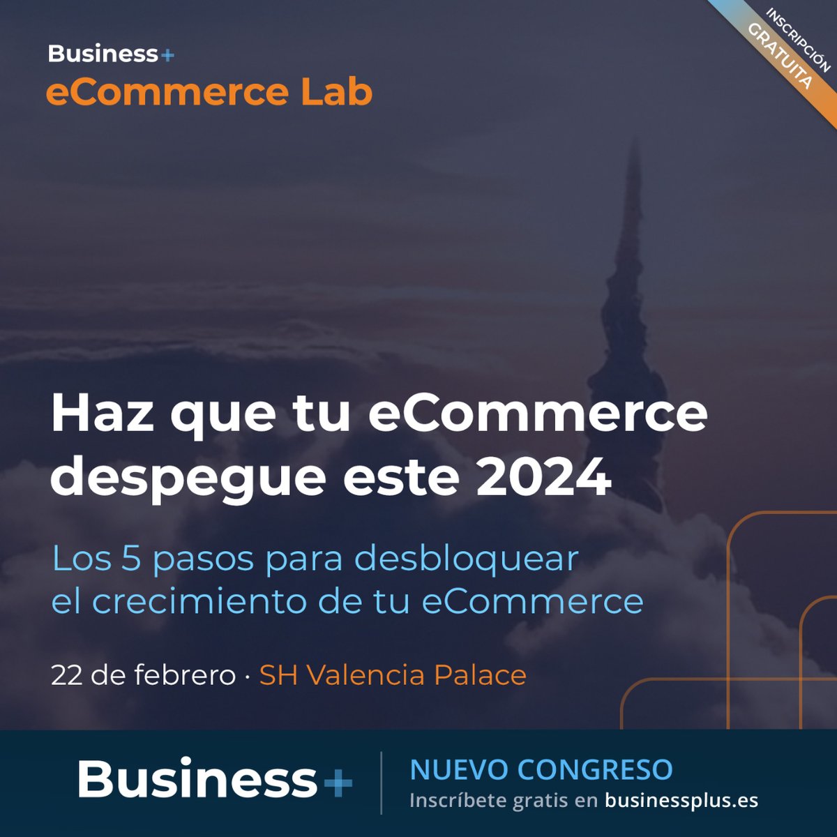 BusinessPlus_es's tweet photo. ¿Quieres potenciar tus ventas online? En el Business #EcommerceLab Valencia 2024 encontrarás las claves para alcanzar tus metas. 📈💻 ¡Regístrate ahora y asegura tu lugar! #MarketingDigital #Crecimiento 👉Patrocinan @cttexpressEs @copilot
Inscríbete: 
https://t.co/hSeoxtutiD https://t.co/UTLk8ATmaf