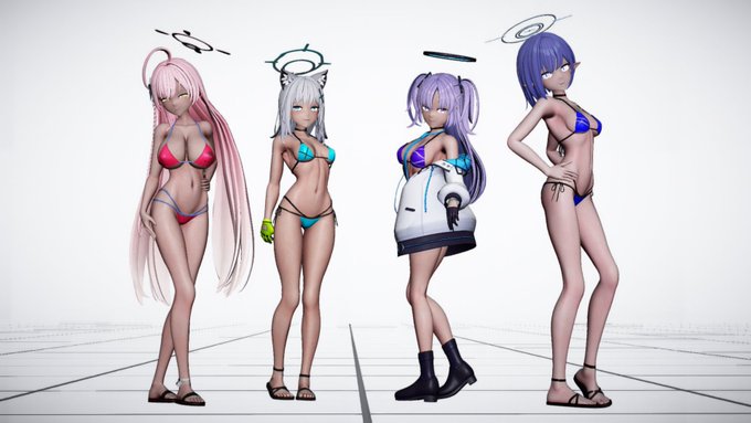 早く暖かい季節になってほしいのでビキニ上げる