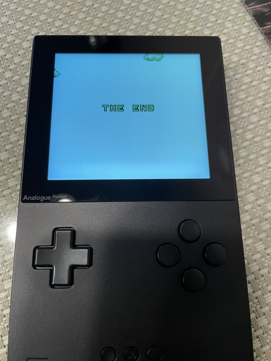 AvalarionPlay's tweet photo. Hab nach etlichen Jahren endlich mal Super Mario Land durchgespielt https://t.co/uN7MsrMu7J