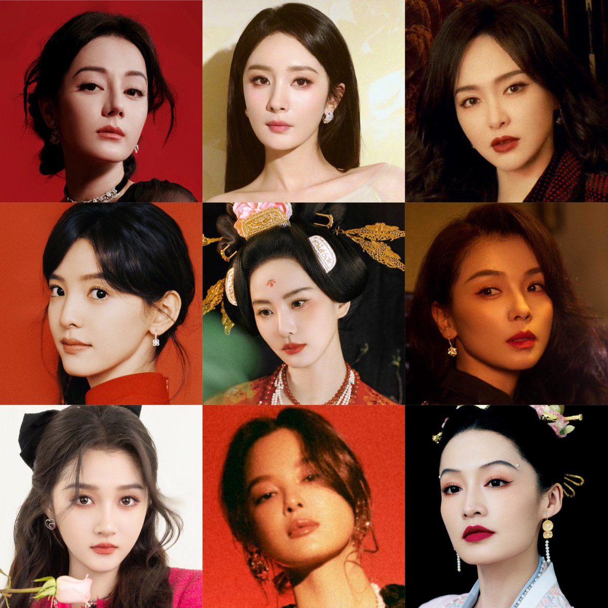 2024 Spring Festival Galas:
[Female Stars’ Wechat Index on Feb 10]

🥇#Dilireba 542M points
🥈#YangMi 471M
🥉#TangYan 465M
4️⃣ #ZhangRuonan 415M
5️⃣ #LiuShishi 396M
6️⃣ #LiuTao 356M
7️⃣ #GuanXiaotong 241M
8️⃣ #XinZhilei 203M
9️⃣ #LiQin 139M