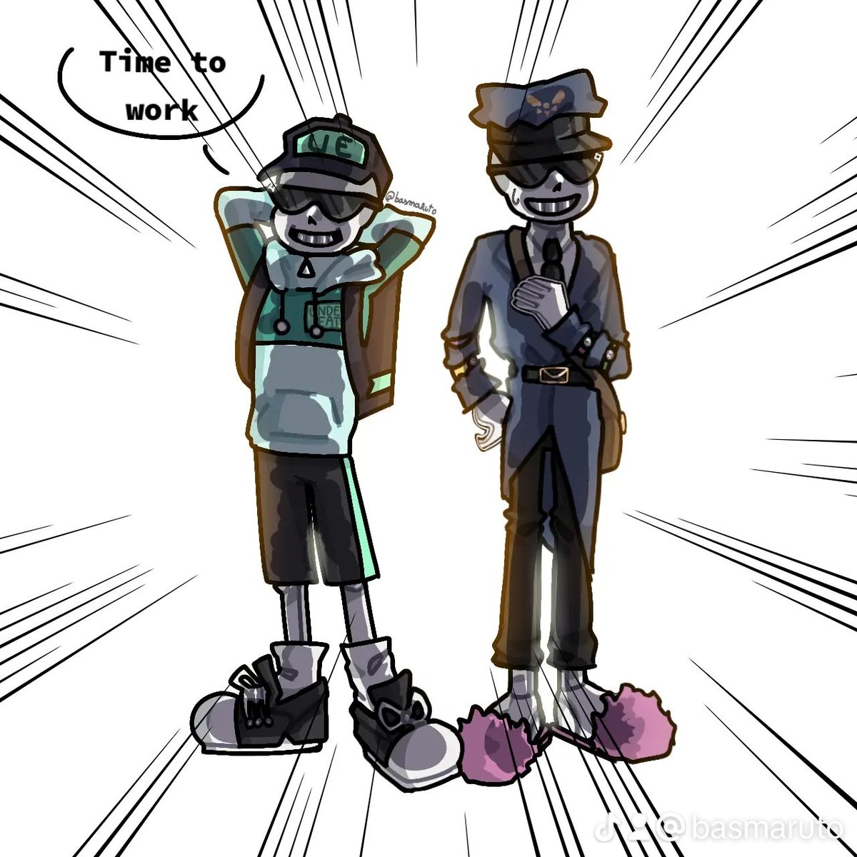 BasmaRuto's tweet photo. Time to work

Post Sans belongs to LynRidgewell
Undereats Sans (Roo) belongs to sui_imi

#undertale #postsans #undereatssans #undertaleau #sansau #au #ibispaintx https://t.co/9wVmcxAOnb
