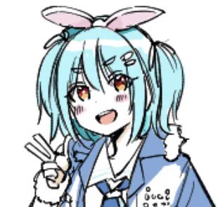 つむみ先生との絵チャで描いたぺこちゃん30分で描いたので色々大目に見て下さい 