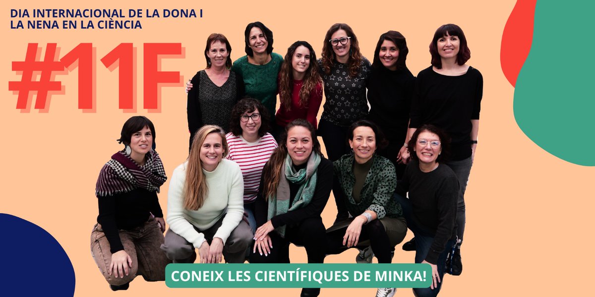✨ Elles són les dones que formen part de MINKA.

🌍 Un equip poderós, que treballa cada dia per la #ciència, fer la participació ciutadana accessible, inclusiva i activa en els canvis socials!

#DiaDonaNenaiCiència #11F #TodasHacemosCiencia #DonesiCiència

Fil ⤵️