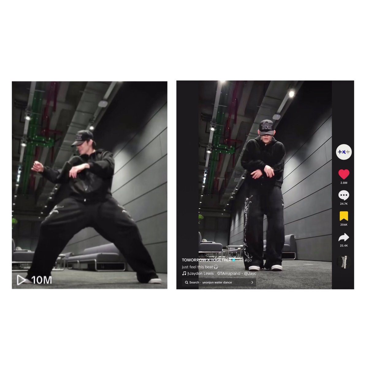 913records's tweet photo. 240211 | TIKTOK

Yeonjun’s GTAmapiano Dance Video has now reached 10M+ views and 2.8M likes! 

It remains the Top Video (Most Liked) under the sound!

#YEONJUN #연준 #ヨンジュン https://t.co/P1pm4nYsxV