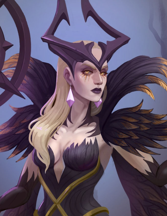 #lol #leagueoflegends #Coven #LeBlanc #LeagueOfLegendsFanArt

Одна из работ в прошлогодний LOL Skins Zine с Верховной Ведьмой Ле Блан.

Почти успела забыть про эти работы, пока ждала когда можно будет выложить X)