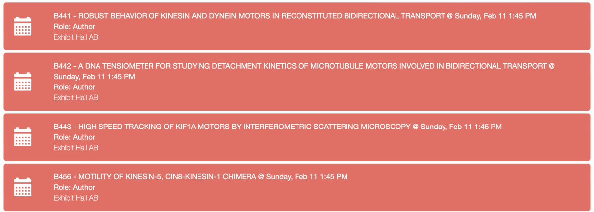 Hey BPS motility folks, come check out the Hancock Lab posters on this fine Super Bowl Sunday: