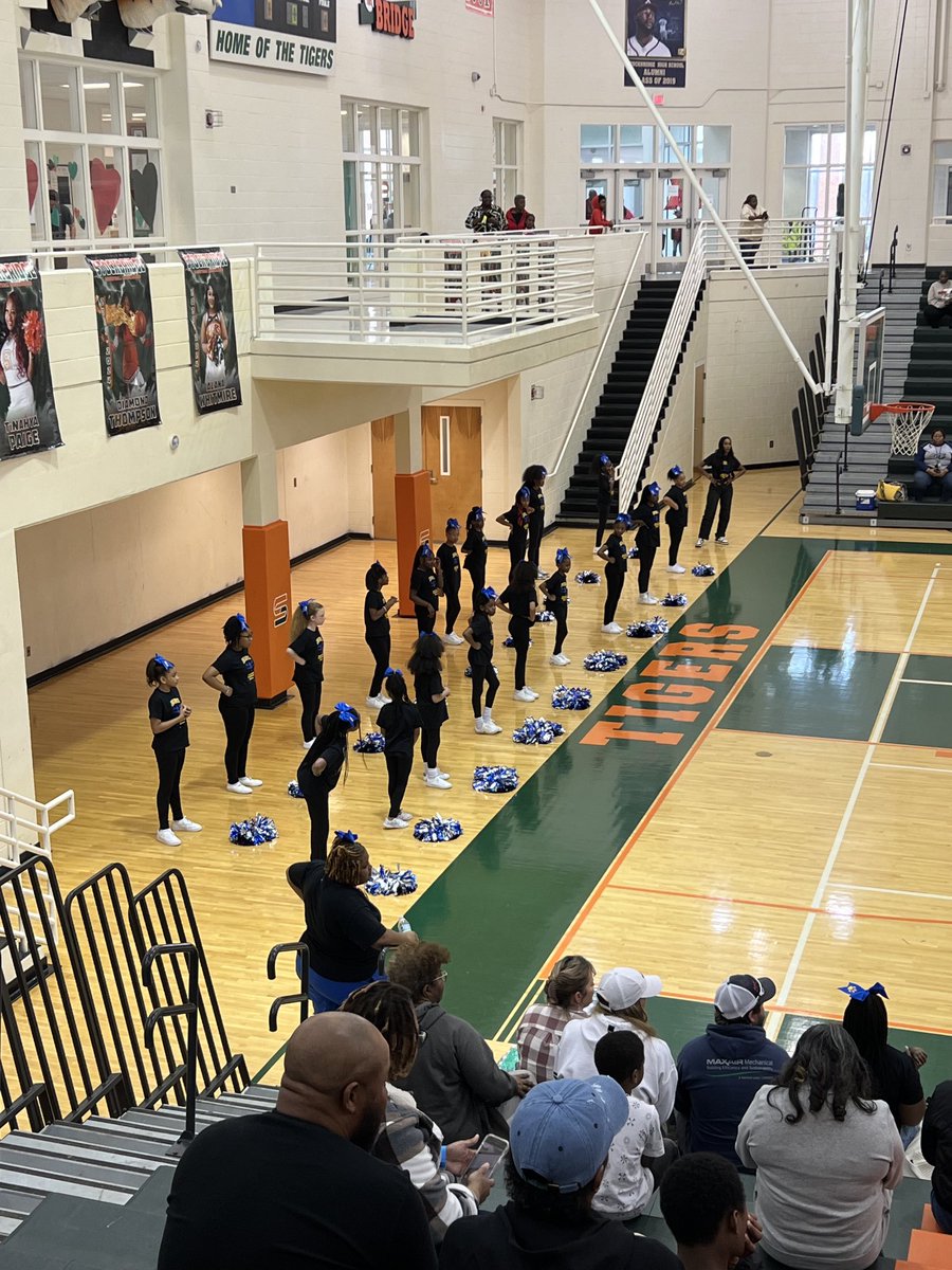 Great looking cheer squad and they have amazing team spirit ! One Team, One Goal, Winning in the classroom and striving for success!
