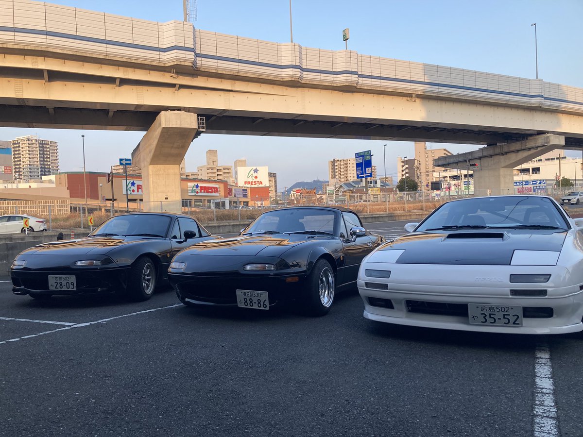 yuto_fc3s's tweet image. 祝・増車
NA8Cロードスター

排気量と横幅が大きくなった😇
大切に乗って行こうと思います！

#na8c #MAZDA  #ロードスター