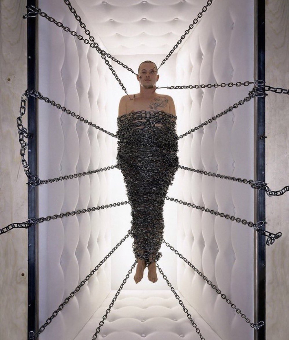 StreetFashion01's tweet photo. It’s been 14 years since we lost the Legendary Lee Alexander McQueen🕊️ https://t.co/GptJbofD3b