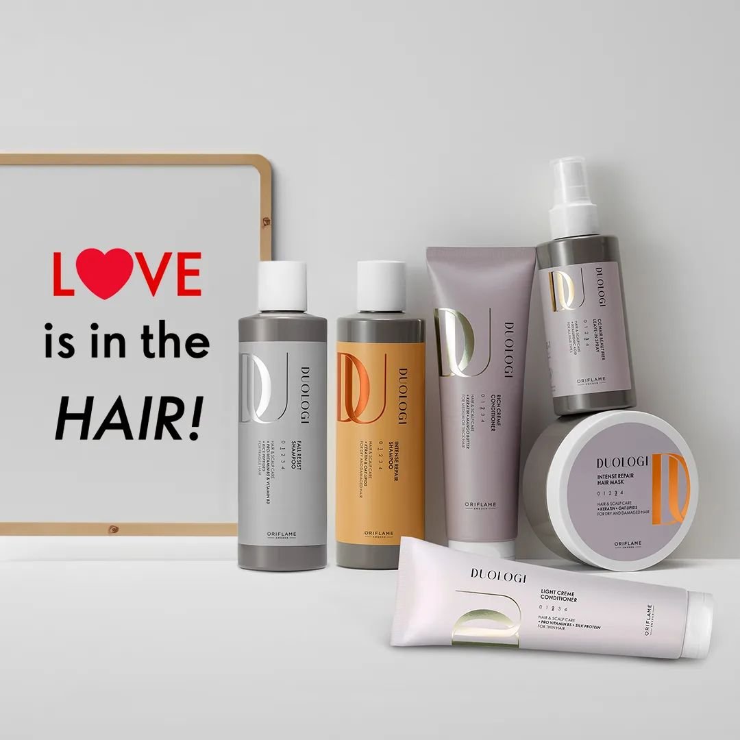 Show some love to your hair and embrace the promise of love with Duologi! 💖✨

 #Oriflame #Duologi #LoveIsInTheHair #DuologiMagic #PromiseDay #Haircare