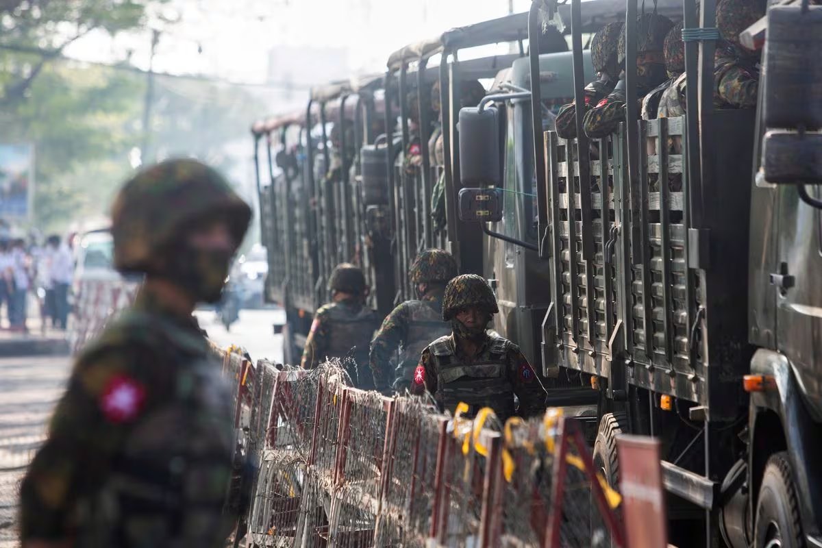 Myanmar's junta made military service mandatory for all young men aged 18 to 35 and women aged 18 to 27. The country struggles to contain armed rebel forces fighting for greater autonomy in various parts.

#Myanmar #MyanmarMilitary