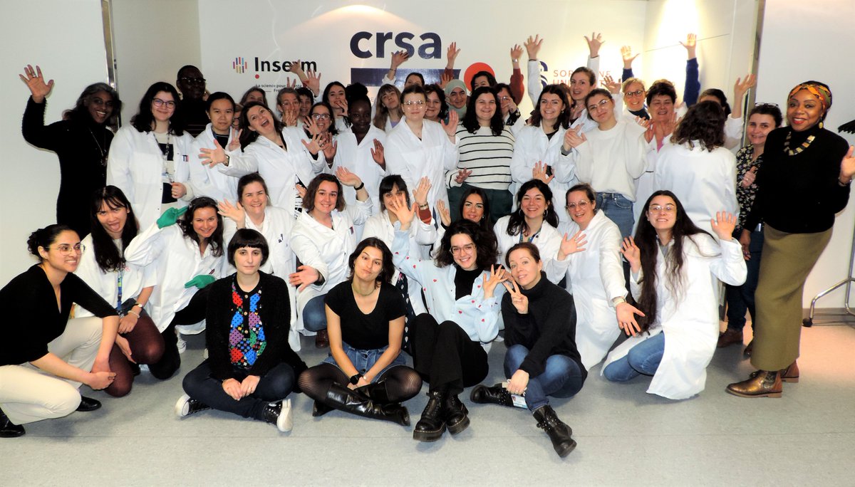 crsaparis (@crsa_paris) on Twitter photo Aujourd’hui, nous fêtons la Journée internationale des femmes et des filles de science #FemmesEnScience. Merci à toutes les femmes et filles qui font vivre notre centre de recherche.
#WomenInScienceDay <a href="/crsa_paris/">crsaparis</a> <a href="/Sorbonne_Univ_/">Sorbonne Université</a> <a href="/FaculteSanteSU/">Faculté de Santé de Sorbonne Université</a> <a href="/InsermIDF/">Inserm Île-de-France</a> Aujourd’hui, nous fêtons la Journée internationale des femmes et des filles de science #FemmesEnScience. Merci à toutes les femmes et filles qui font vivre notre centre de recherche.
#WomenInScienceDay <a href="/crsa_paris/">crsaparis</a> <a href="/Sorbonne_Univ_/">Sorbonne Université</a> <a href="/FaculteSanteSU/">Faculté de Santé de Sorbonne Université</a> <a href="/InsermIDF/">Inserm Île-de-France</a>