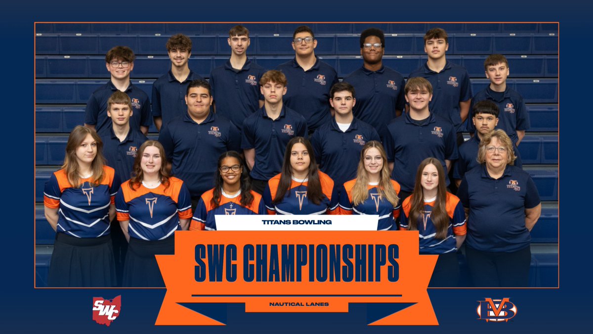 Good Luck Titans Bowling at today's SWC Championships at Nautical Lanes