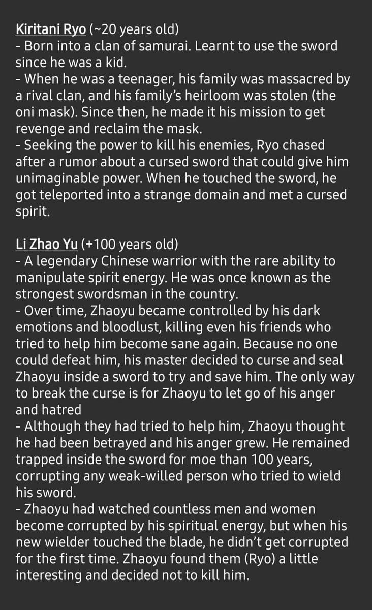 #Isoru's (rough) idea and concept. Thanks @Bastion0000 for helping me with writing the info page😂I was lazy to write on my own---🤪 
