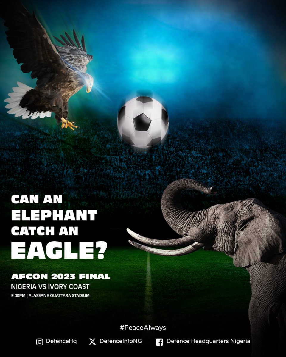 PoojaMedia's tweet photo. Football is a game but tonight - WE GO TO WAR!
A country that stays together wins together.
#PeaceAlways https://t.co/bn2Mpe0nUj