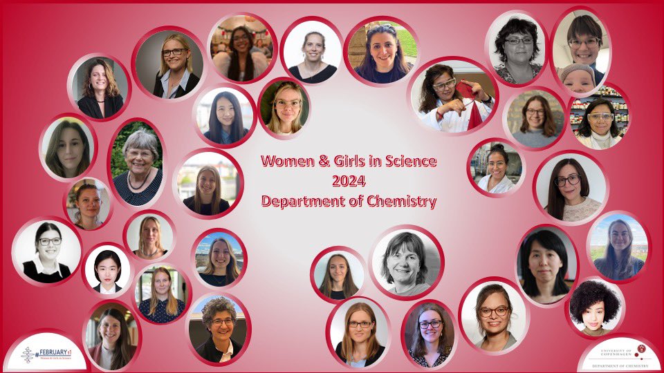 <a href="/CHEMUCPH/">Department of Chemistry, University of Copenhagen</a> celebrates Women and Girls in Science, <a href="/WomenScienceDay/">Women in Science Day</a> together with <a href="/koebenhavns_uni/">Københavns Uni</a> #Chemistry #Science #women