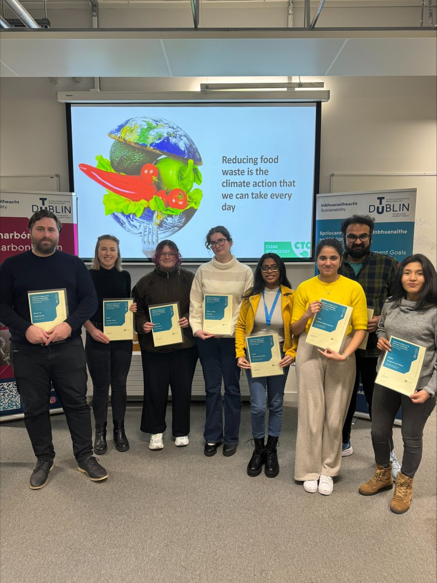 Congratulations to finalists and winners of our Food Waste Competition on Friday at TU Dublin Grangegorman, School of Culinary Arts & Food Technology. #tudublin #culinaryarts #culinaryinnovation #professionalcookery #bakeryandpastryarts #magastronomy #sdgliteracy