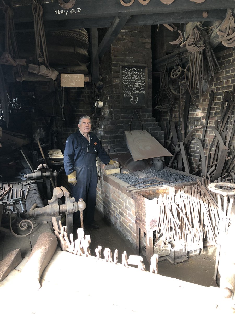 Our Blacksmith is here over half term, check Facebook for timings #visitmaidstone