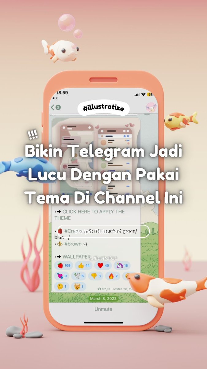 illustratize's tweet photo. Bikin Telegram Jadi Lucu Dengan Pakai Tema Channel Ini;

Kalau pingin telegram kamu jadi makin lucu dan kece? Langsung aja mampir ke beberapa channel ini;

♡ / ↻ are highly appreciated~ thanks a bunch!

#lifetwt #archivetwt #studytwtid #illustratize https://t.co/WQqOXT2JsP