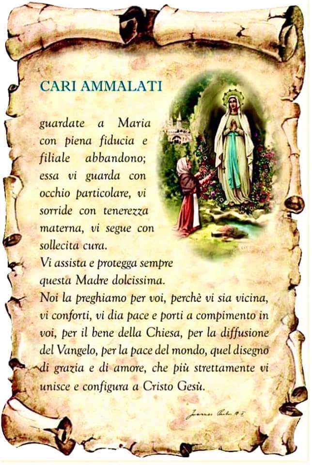 SBasilico's tweet photo. #NostraSignoradiLourdes 🙏❤🌹 https://t.co/6UhiHemC9o