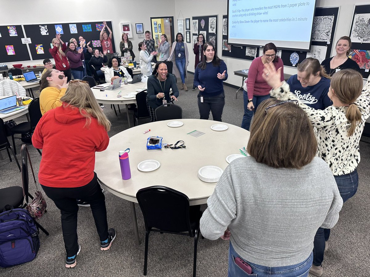 Engagement begins in planning! Our Instructional Coaches were all in during our quarterly meeting! Instructional Rounds kicked off the morning with collaborative planning in the afternoon! Adding a bit of fun makes for a productive day!