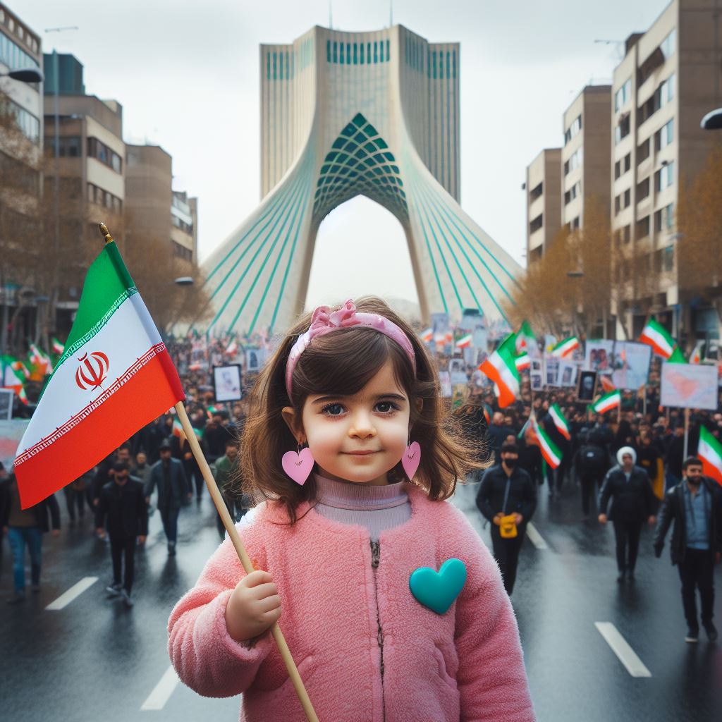 r0miinn's tweet photo. دختر کاپشن صورتی با گوشواره های قلبی هم امروز در بین ماست...🇮🇷

#دختر_کاپشن_صورتی 
#انقلاب_مردم 
#کرمان 
#۲۲بهمن https://t.co/bdJS0rtsgI