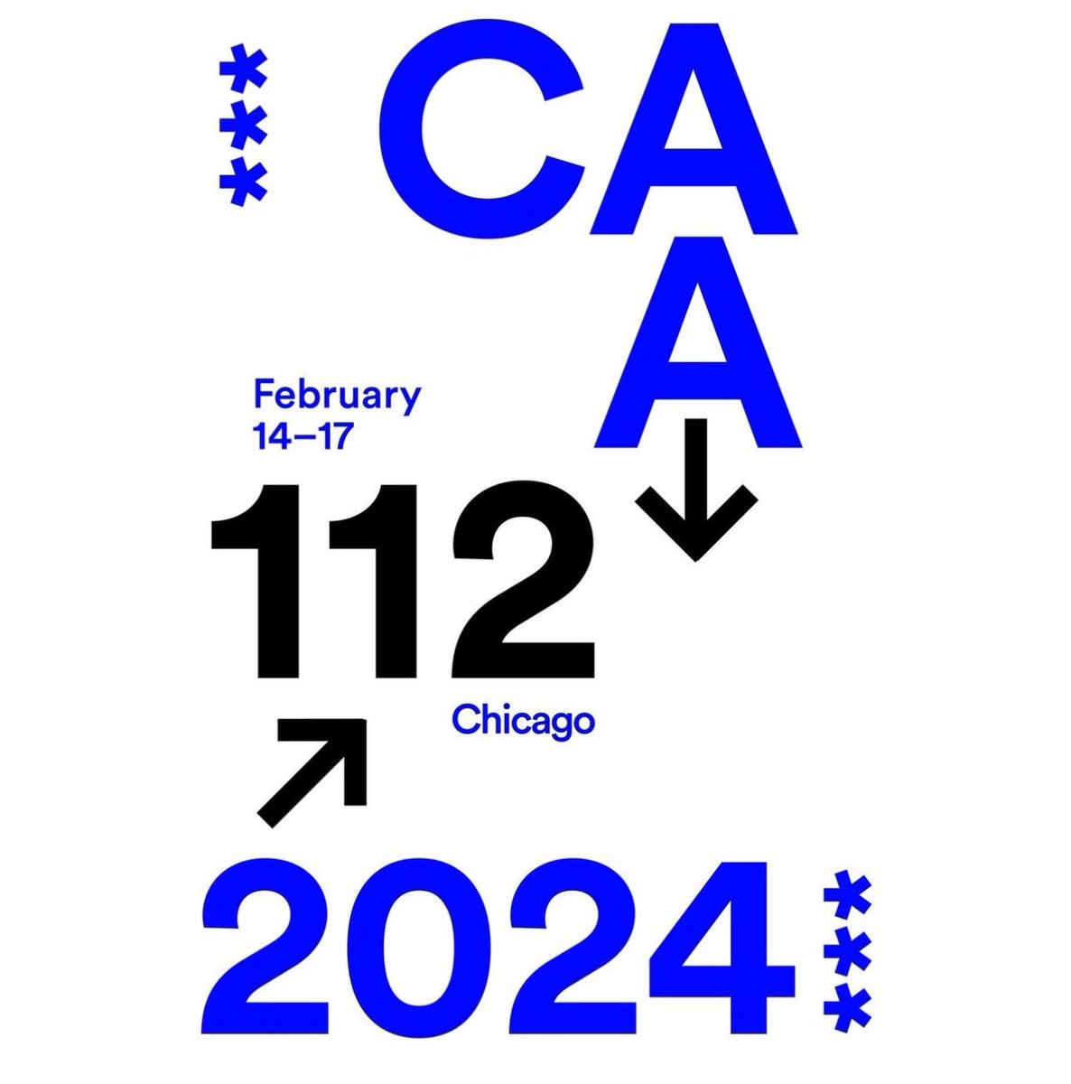 The 2024 College Art Association (CAA) conference is taking place in Chicago on February 14–17 and several of our faculty will be in attendance.