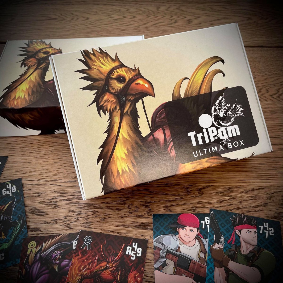 KupoConEN's tweet photo. 🎉 Celebrate #FFVIII's 25th anniversary with our TriPom giveaway! 🃏 Inspired by Triple Triad, KupoCon's card series is a collector's dream. 🌟 Repost for a chance to win a box of 100 cards! 🎁 See more at https://t.co/W7jzCjOAks #FinalFantasy #Giveaway https://t.co/SJBjf6lv2t