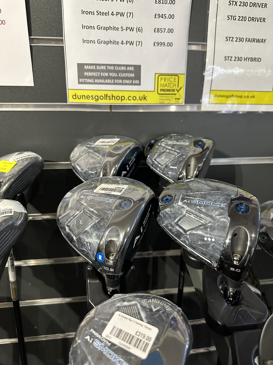 petermyers's tweet photo. Unbeatable value on the top brands in golf plus the ability to try before you buy on our @toptracer powered driving range โณ๏ธ custom fit centre for: Ping, Callaway, Mizuno, Taylormade, Titleist and Cobra plus access to all other brands #dunesgolfcentre #fraserburgh #open7days https://t.co/YhtCaDnvPl