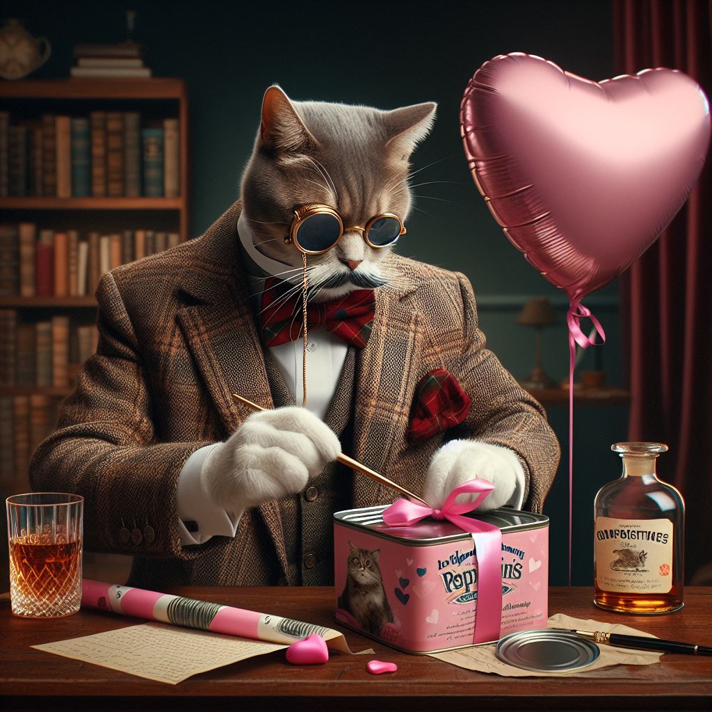 Everyone knows the value of an easy life, #DeCatters - if you still haven't wasted your money on something tacky for Valentine's Day then why not take a leaf out of #ChairmanMeow's book and say you love them with the gift of catfood?

#DeCats