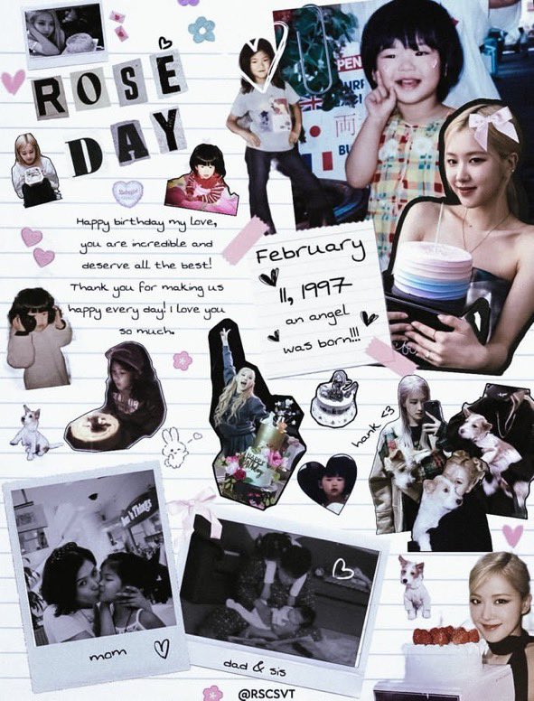 Pastttaaaa's tweet photo. happy birthday to my love rosé! i love you forever~♡ 

HAPPY ROSÉ DAY #GlobalStarROSÉDay #장미빛_로제의_생일을_축하해 https://t.co/31zN1frGEe