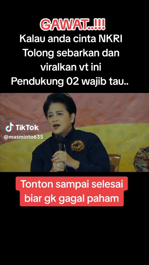 Banyak masalah di dalam kubu 02. Banyak konflik dan pelanggaran. Orang2 di dalamnya bisa saling menusuk. Jgn pilih 02 kalo masih cinta NKRI.
#SaveDemokrasi #SelamatkanIndonesia #AsalBukanPrabowo #AsalBukan02 #Pilpres2024